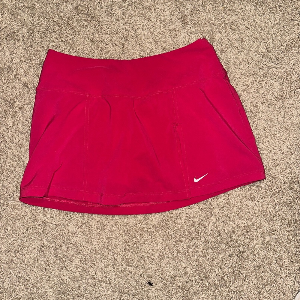 Pink Nike golf skort